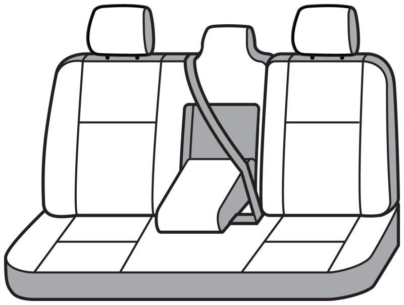Covercraft 2024 Toyota Corolla 2nd Row 60/40 Endura Waterproof SeatSaver Custom Second Row Seat