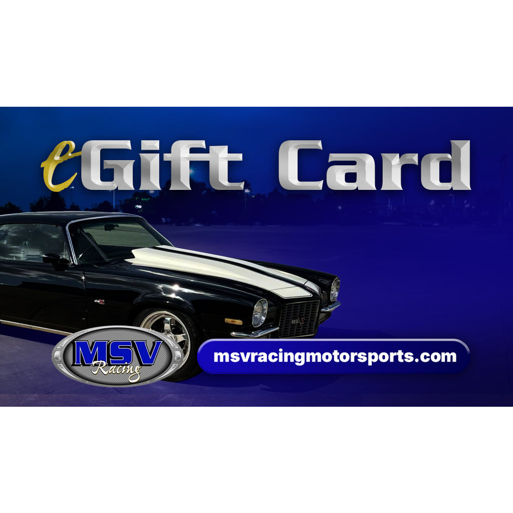 Power Delivery Raceway MSV Racing Gift Card