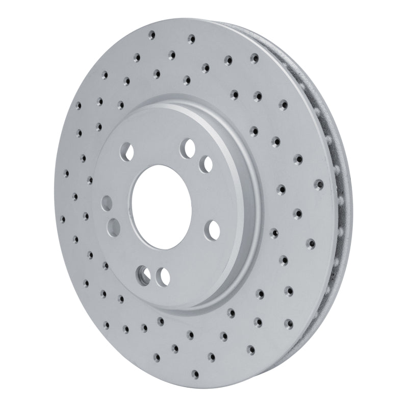 DFC 90-98 Mercedes-Benz 500Sl Front Left Drilled Geoperformance Rotor