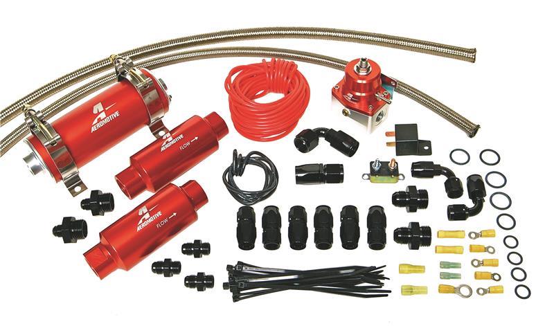 Aeromotive C6 Corvette Fuel System - A1000/LS1 Rails/Wire Kit/Fittings