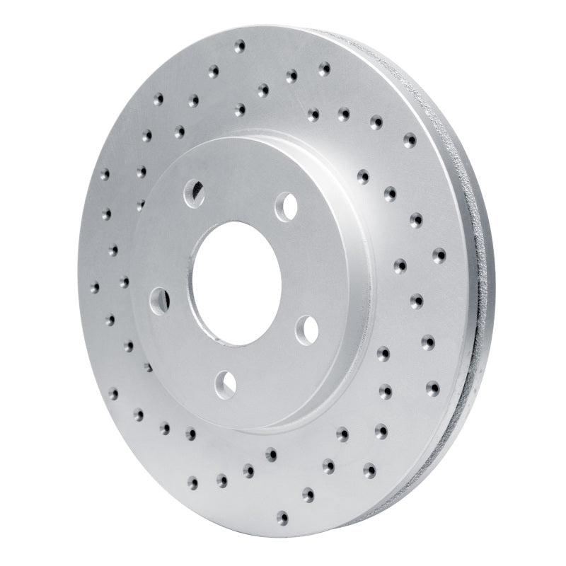 DFC 04-08 Chevrolet Malibu Front Left Drilled Geoperformance Rotor
