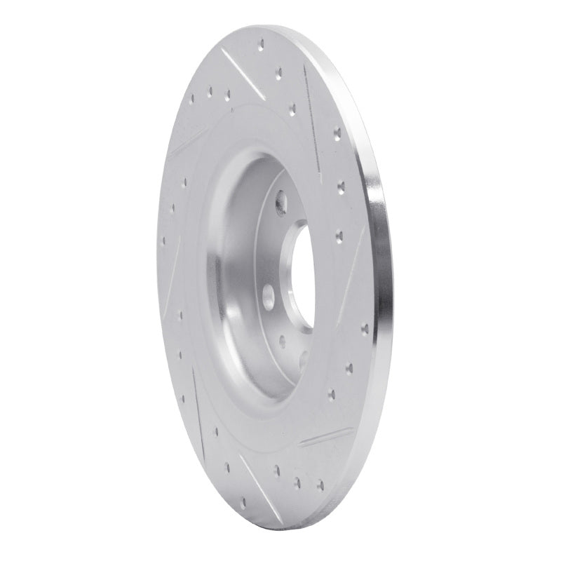 DFC 18-25 Volvo XC60/S60 Rear Left Drilled & Slotted Silver Brake Rotor