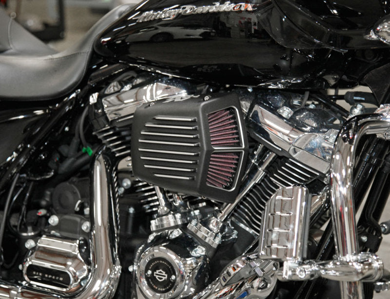 K&N Street Metal Intake System Shaker for 2017 Harley-Davidson Touring