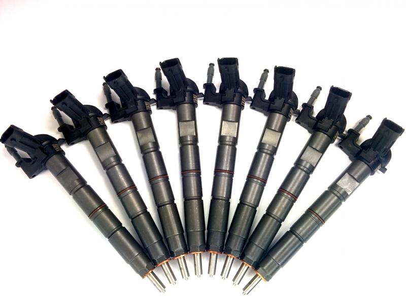DDP 11-14 Ford Powerstroke 6.7L Reman Injector Set (20% Over)