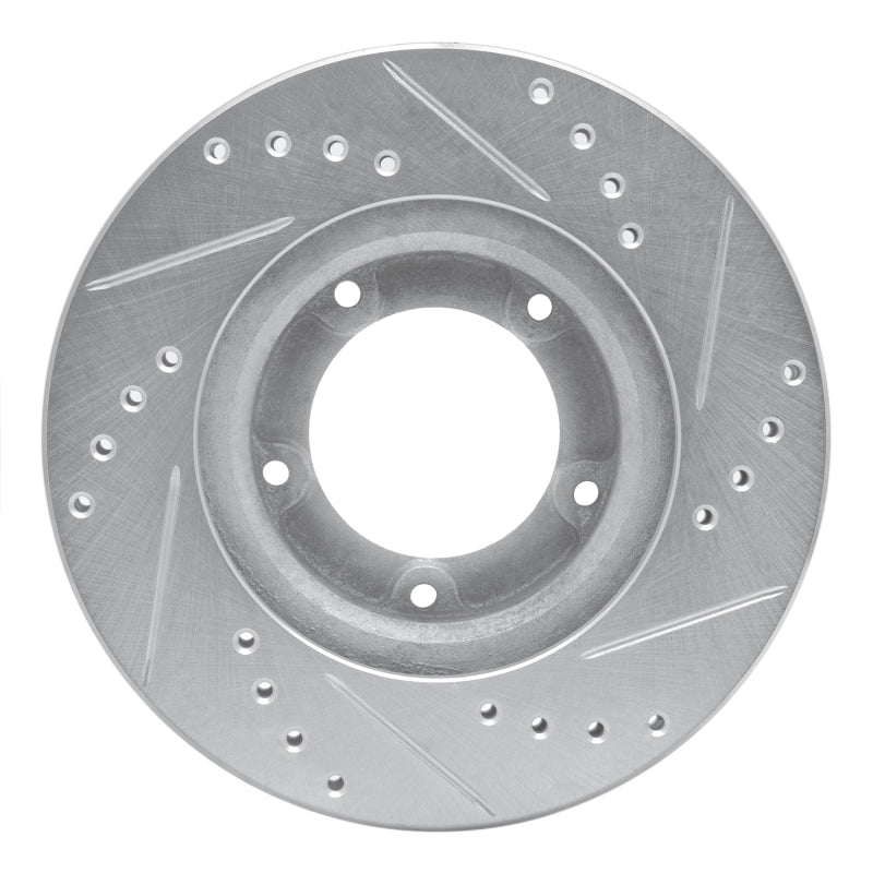 DFC 89-8 Toyota Pickup Front Left Drilled & Slotted Silver Brake Rotor