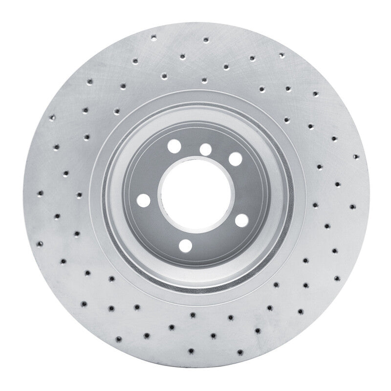 DFC 07-15 BMW 335I Front Right Drilled Geoperformance Rotor