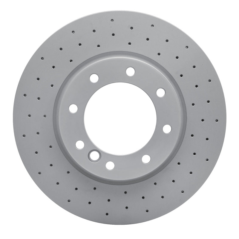 R1 17-18 Mercedes-Benz G550 4X4 Front Drilled Carbon Alloy GeoMET Rotor