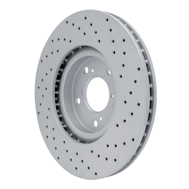 DFC 07-20 Acura Zdx Front Left Drilled Geoperformance Rotor