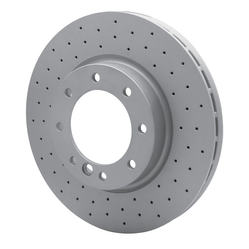 R1 17-18 Mercedes-Benz G550 4X4 Front Drilled Carbon Alloy GeoMET Rotor
