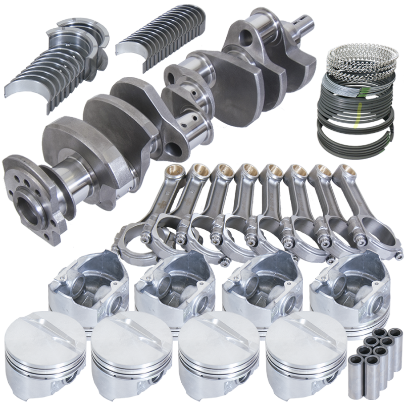Eagle Chevy LT1350 1Pc 3.750in Crank 5.700in I-Beam Rods -7cc 4.000in Pistons Rotating Assembly