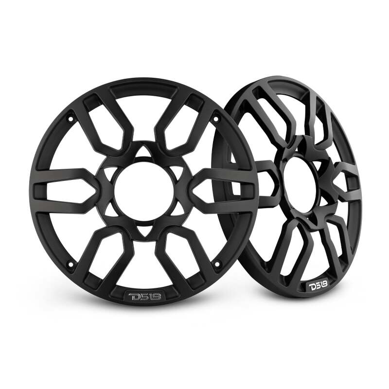 DS18 8in Speaker Grill Pair- Black