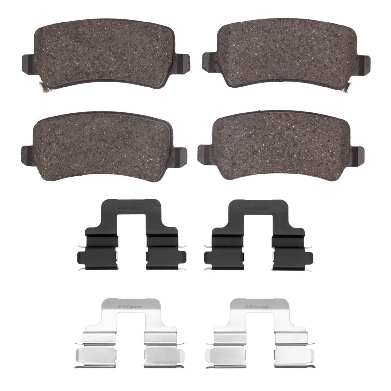DFC 16-17 Hyundai Azera Rear 4000 HybriDynamic Brake Pads and Hardware Kit