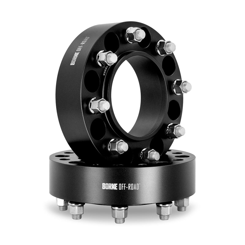 Borne Off-Road Wheel Spacers - 6x139.7 78.1 38.1 M14 Black