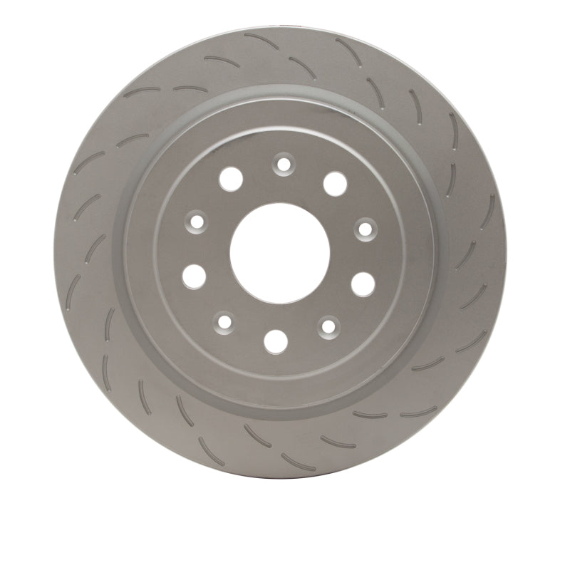 R1 15-19 Cadillac CTS Right Rear Slotted GeoSPEC Coated Rotor