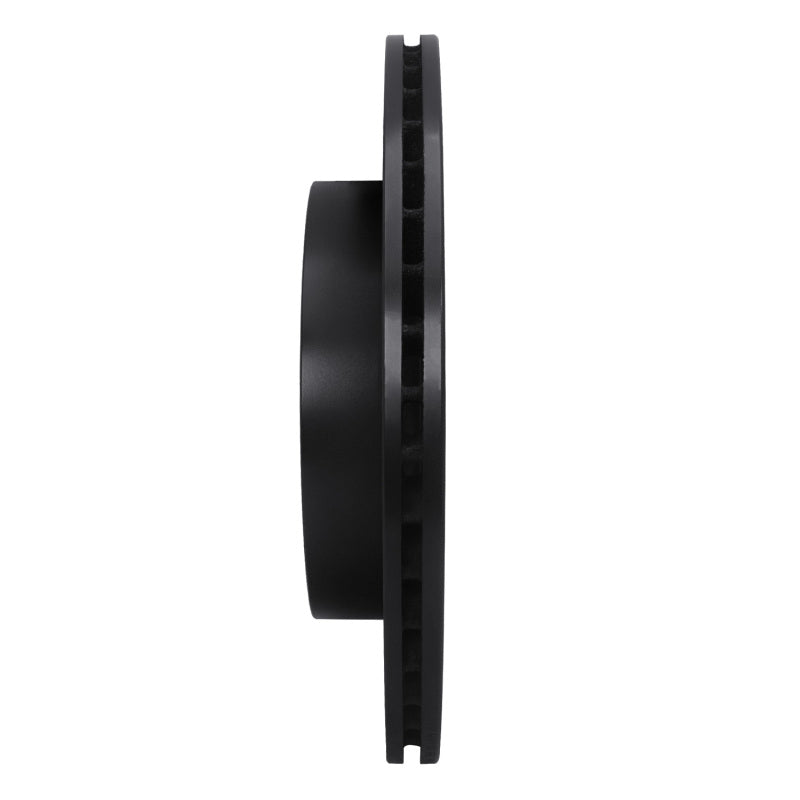 R1 93-99 Dodge STEALTH Rear Right Drilled & Slotted Black Brake Rotor