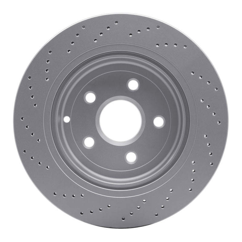 DFC 08-17 Chevrolet Ss Rear Right Drilled Geoperformance Rotor