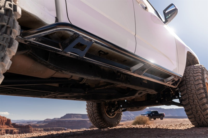 N-Fab Trail Slider Steps 15-20 Chevy/GMC Colorado/Canyon Crew Cab All Beds - SRW - Textured Black