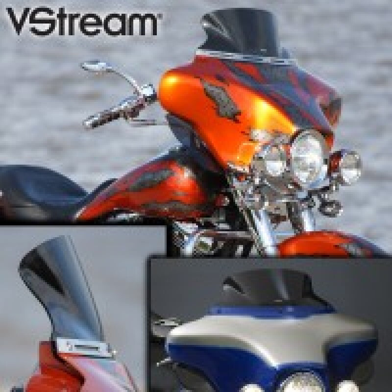 National Cycle 96-13 Harley-Davidson FLHT/FLHX/FLHTK Touring/Tri-Glide VS UltraLow Windshield-Tint