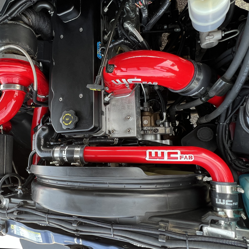 Wehrli 03-09 Dodge 5.9L/6.7L Cummins (Non-Twin CP3) Upper Coolant Pipe - Gloss White