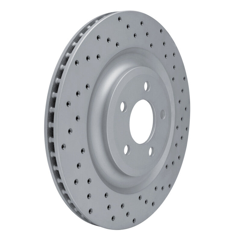 DFC 20-26 Ford Police Interceptor Utility Rear Right Drilled Geoperformance Rotor