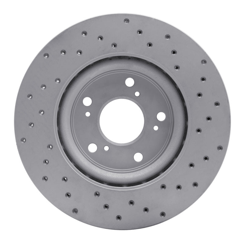 DFC 12-16 Honda Cr-V Front Left Drilled Geoperformance Rotor