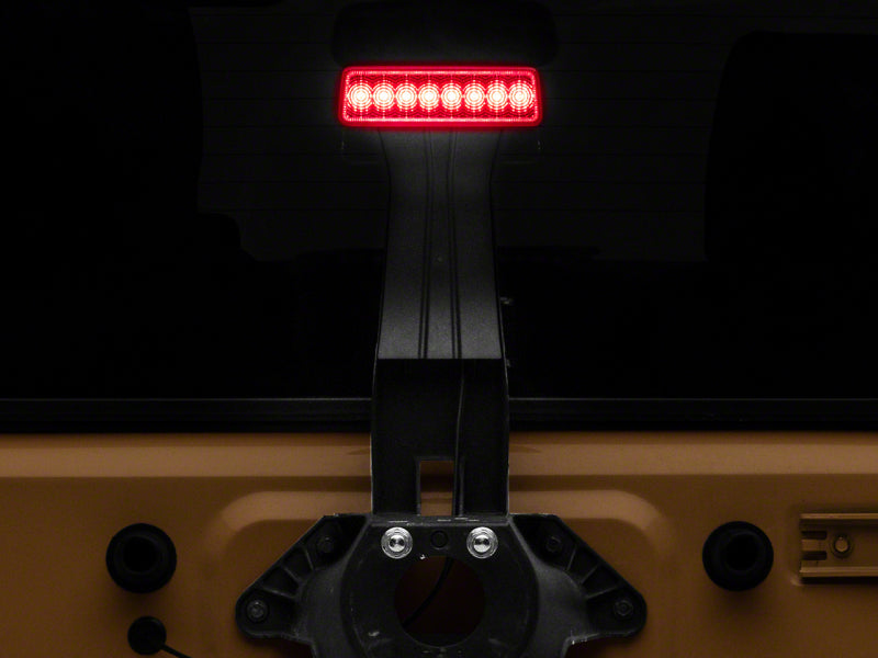 Raxiom 07-18 Jeep Wrangler JK Axial Series Hyper Flash LED Third Brake Light- Red