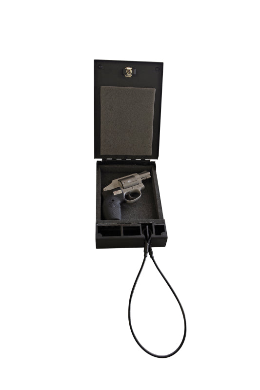 Tuffy Portable Safe- 10Inlx6 1/2Inwx2Int- Foam Lined