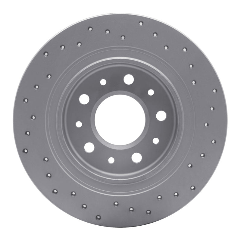 DFC 16-25 Buick Envision Rear Left Drilled Geoperformance Rotor