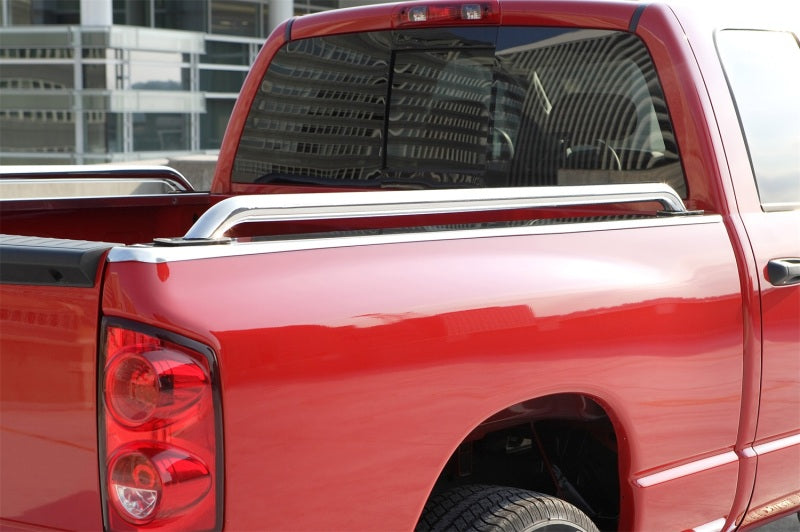 Dee Zee 17-23 Ford SuperDuty Side Rail Stainless Steel 6 1/2Ft Bed
