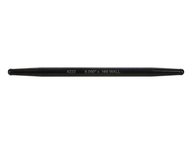 Manley Push Rod - 7/16 Dia. - 7.650 Length - 0.165 Wall - 4130 Chrome Moly - Swedged End - Set of 8