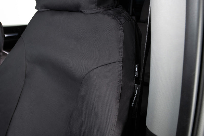 Covercraft 19-24 Toyota RAV4 Polycotton SeatSaver Custom Front Row Seat Covers - Charcoal