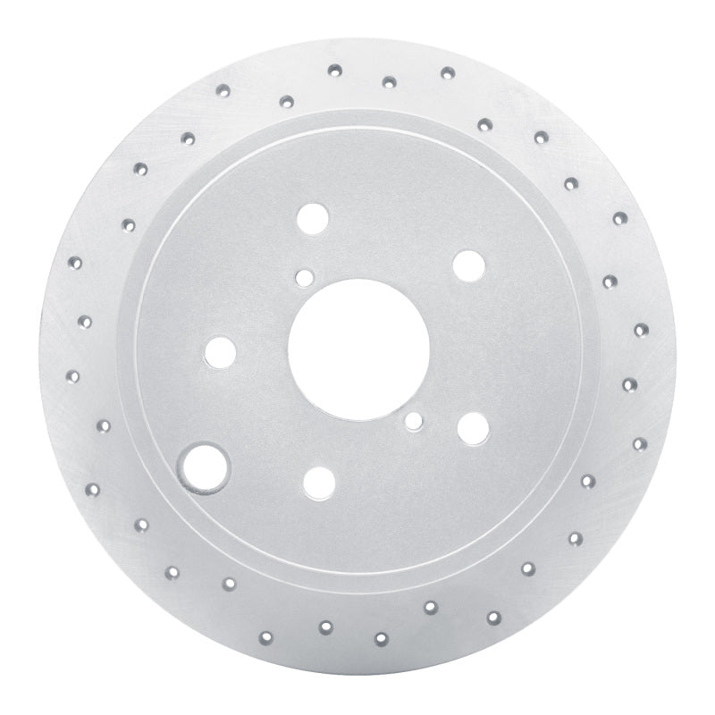DFC 15-21 Subaru WRX Rear Left Drilled Geoperformance Rotor
