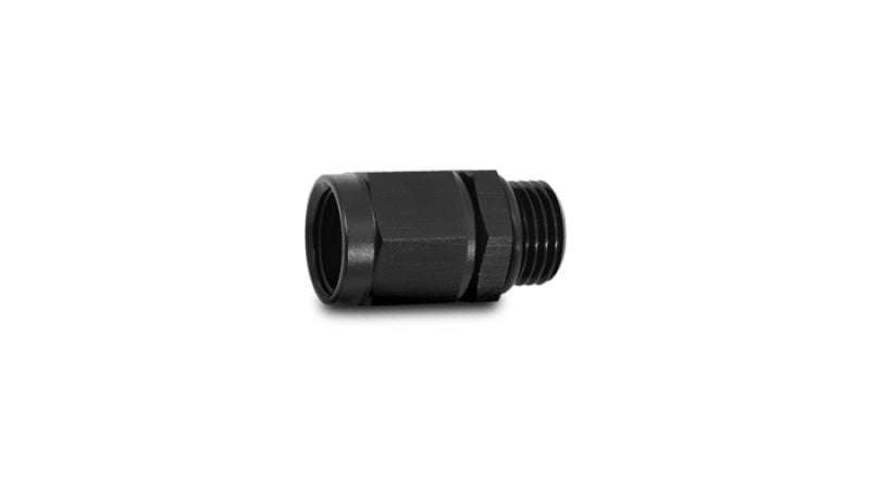 Vibrant -12AN Female to -10AN Male Straight Cut Adapter with O-Ring