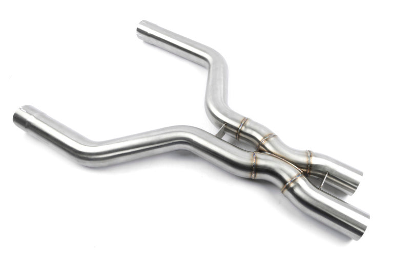 Dinan 24-26 BMW X5 M LCI/X6 M LCI (F95/F96) High Flow X-Pipe Exhaust - 3.25in - Stainless Steel