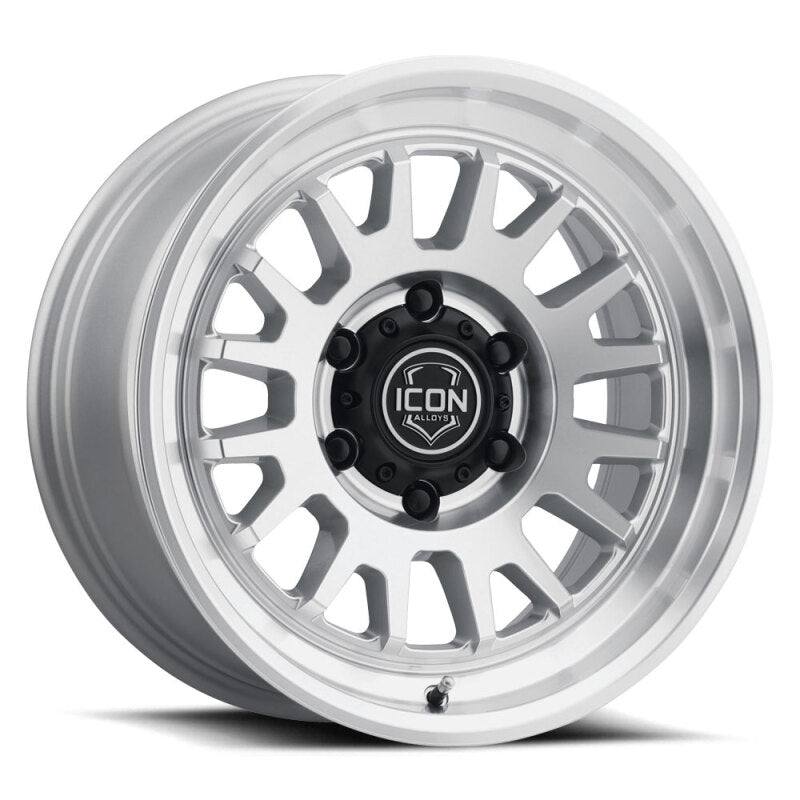 ICON Alloys Anza Silver Machined - 17x8.5 / 6x135 / 6mm / 5in BS