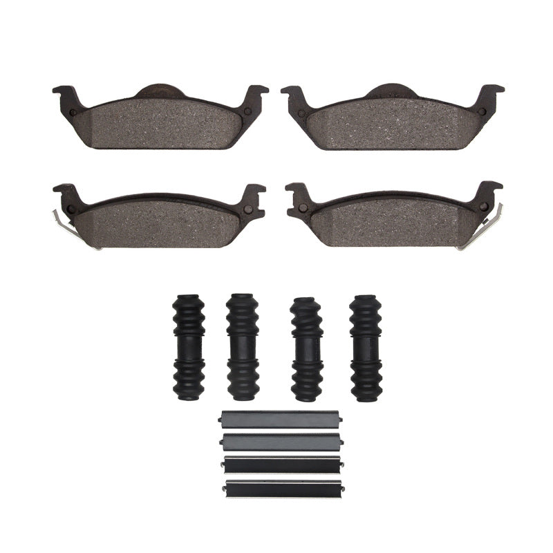 DFC 03-04 Dodge Dakota 4WD Rear 4000 HybriDynamic Brake Pads and Hardware Kit