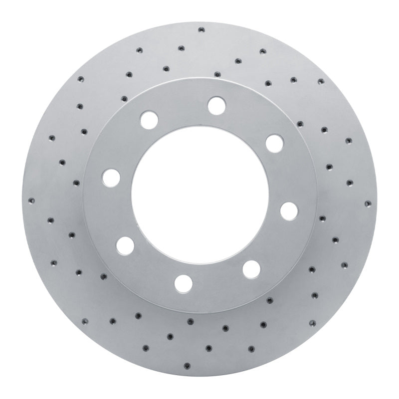 DFC 12-25 Ford F-350 Super Duty 4WD Front Left Drilled Geoperformance Rotor