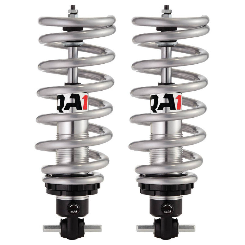 QA1 GM Pro Front Coil-Over System - Single Adj. - 10in x 500lbs/in - Flat Large - Aluminum