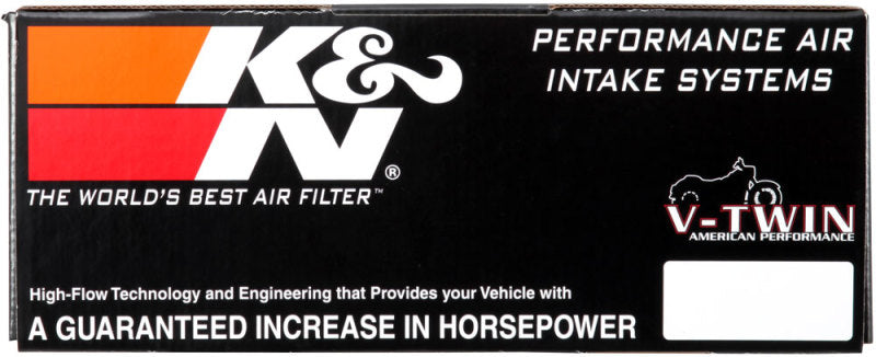 K&N 08-10 Harley-Davidson Touring Models Performance Intake Kit - Bright Aluminized