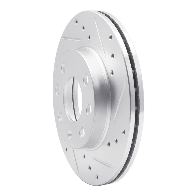 R1 88-20 Chevrolet CHEVY (Mexico) Front Right Drilled & Slotted Silver Brake Rotor