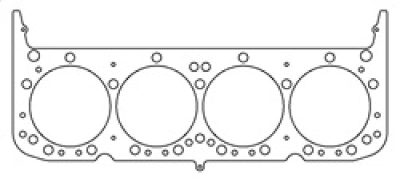 Cometic Chevy Gen-1 Small Block V8 .095in MLS Cylinder Head Gasket - 4.060in Bore - Round Bore