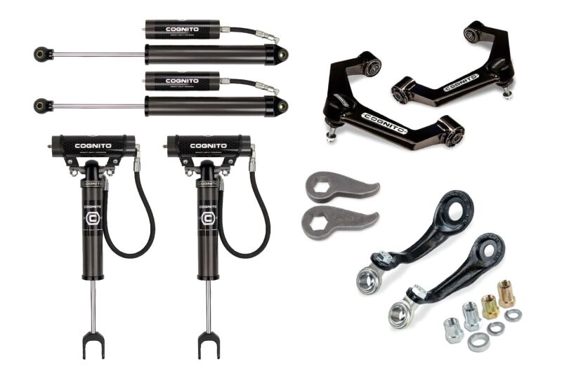Cognito 11-19 Chevy/GMC Silv/Sierra 2500/3500 HD 2WD/4WD 3in Premier Leveling Kit w/ 2.0 RR Shocks