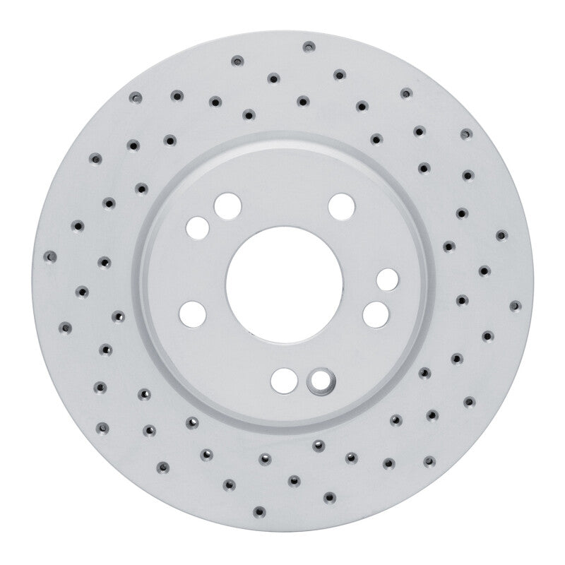 DFC 90-98 Mercedes-Benz Sl320 Front Right Drilled Geoperformance Rotor