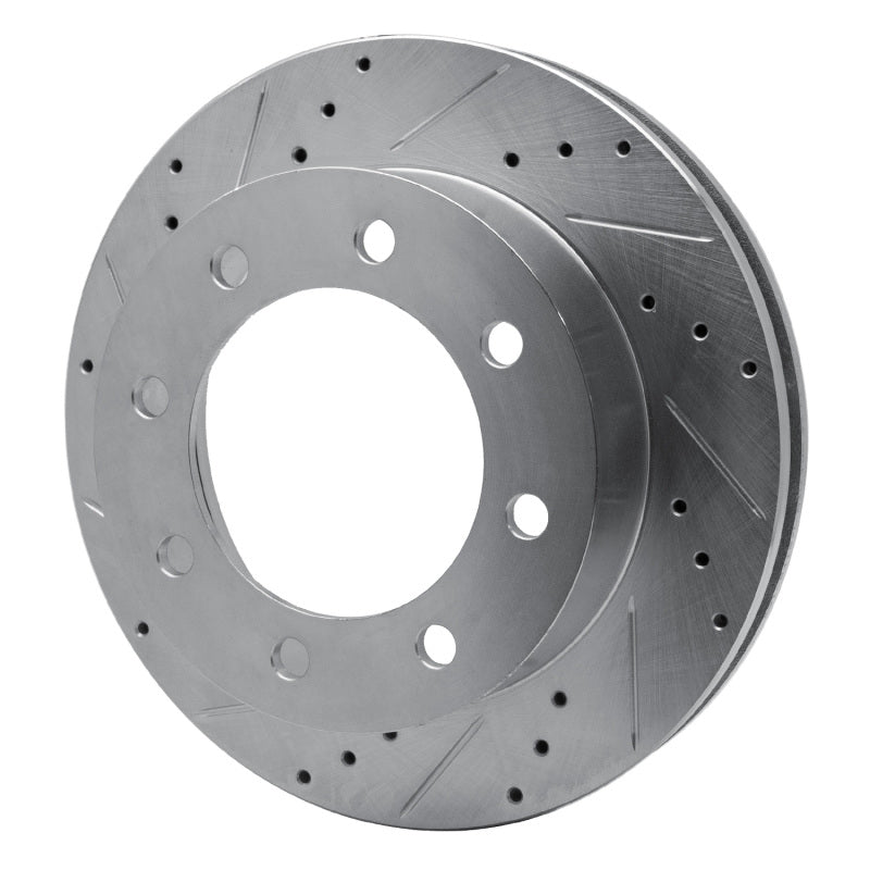 DFC 920099 Ford F-250 4WD (Super Duty) Front Left Drilled & Slotted Silver Brake Rotor