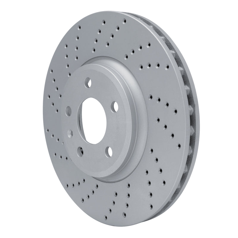 DFC 08-12 Audi A4 Quattro Front Left Drilled Geoperformance Rotor