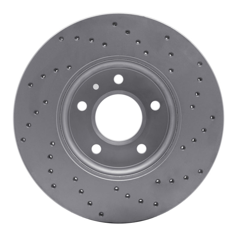 DFC 13-25 Cadillac Ct4 Front Left Drilled Geoperformance Rotor