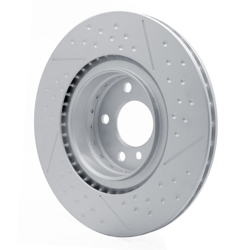 R1 12-20 BMW M235I xDrive Rear Carbon Alloy GeoMET Dimpled & Slotted Rotor
