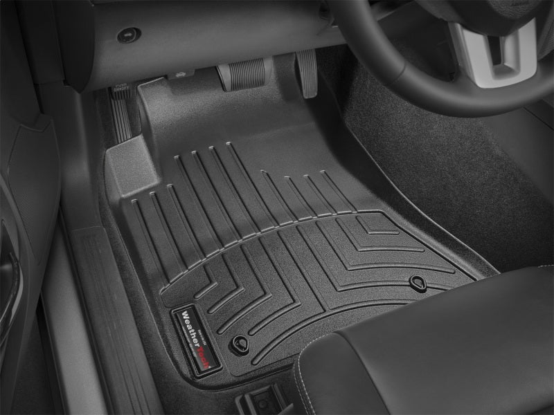 WeatherTech 11+ Dodge Challenger Front FloorLiner - Black