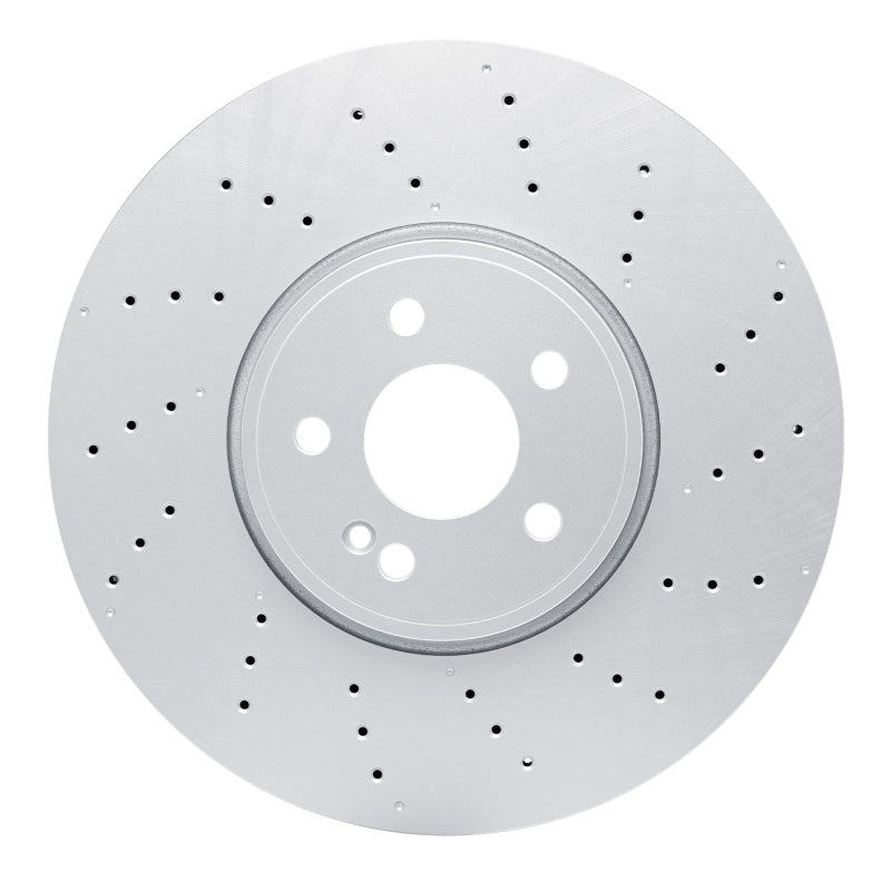 R1 20-22 Mercedes-Benz A35 AMG Front Drilled Carbon Alloy GeoMET Rotor