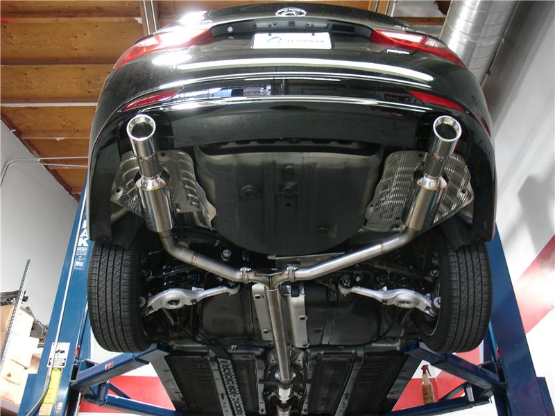 Injen 2011-14 Hyundai Sonata/Kia Optima 2.0L - 3inch Cat Back w/ Dual 60mm Mufflers